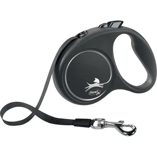 Flexi Black Design bånd S 5 meter 15 kg sort